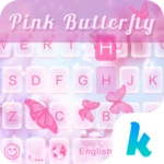 pinkbutterfly android application logo